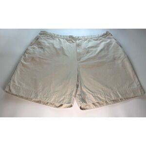 Columbia Mens 52 Granite Cloth Utility Shorts Khaki Tan Cotton Outdoor Hiking